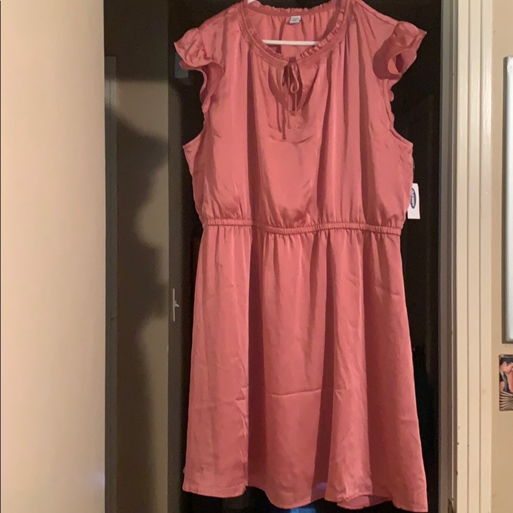 Ruffle Sleeved Dress